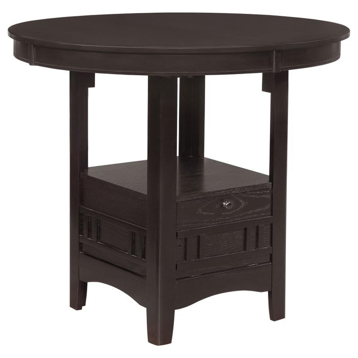 Wexford Counter Height Extendable Dining Table with 18-Inch Leaf