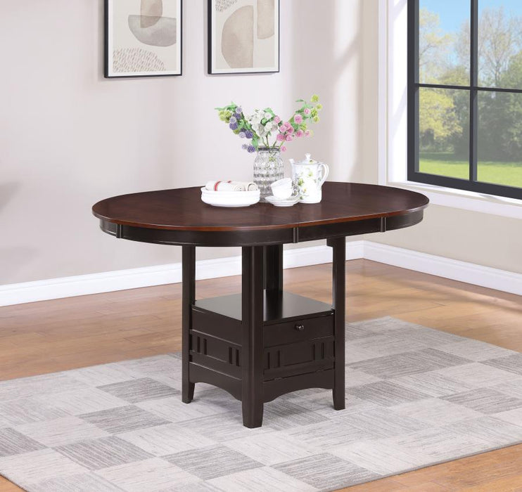 Wexford Counter Height Extendable Dining Table with 18-Inch Leaf