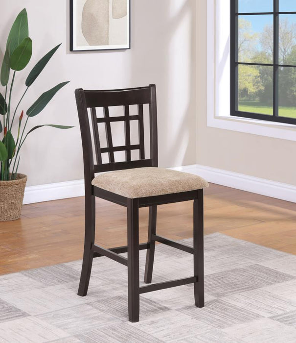 Wexford Modern Light Chestnut Two-Tone 5-Piece Counter Height Table & Chair Set