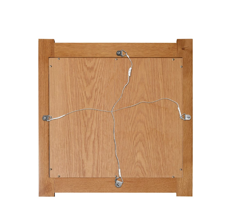 Arts & Crafts Mission oak Framed Art in Rich Botanical illustration