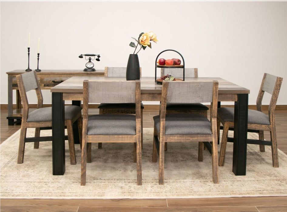 Greenview Loft Solid Wood Dining Table Set (Options Available)
