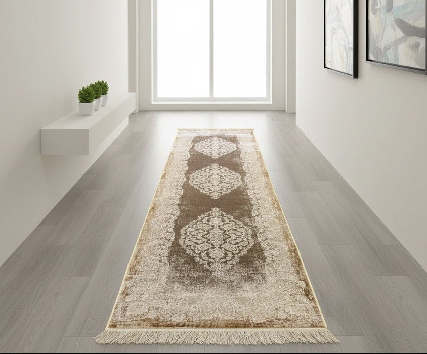 Persian-Inspired. Modern Defined. Turkish Made Rug, 2' 7" x 9' 10"(O)