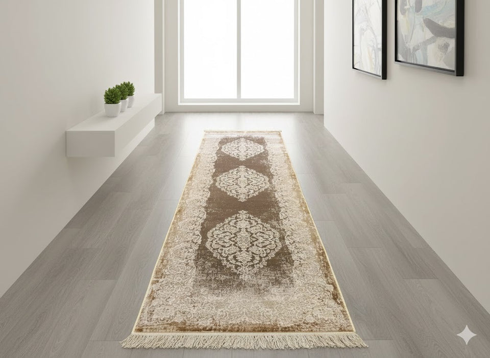 Persian-Inspired. Modern Defined. Turkish Made Rug, 2' 7" x 9' 10"(O)