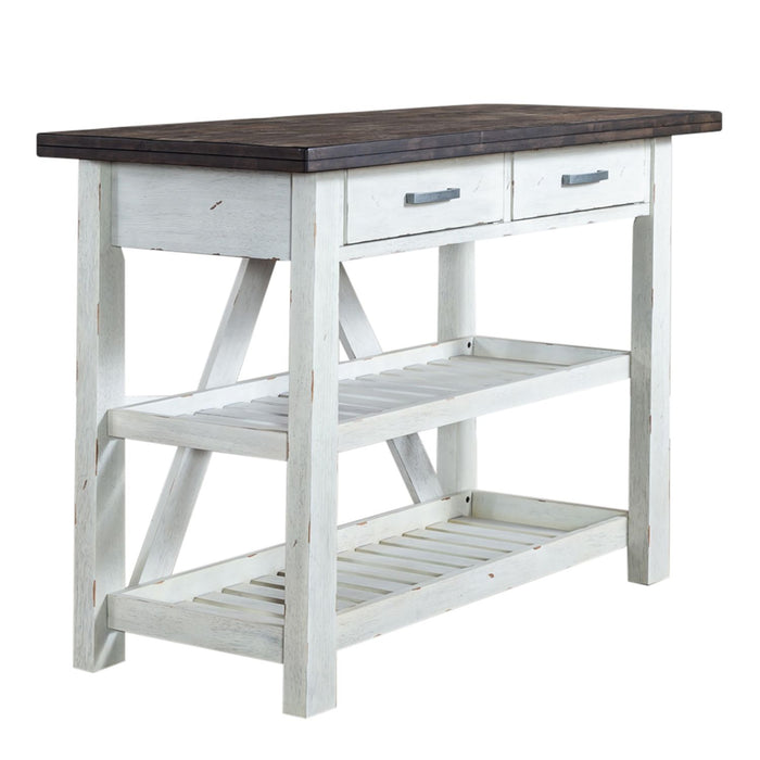 Willow Creek Farmhouse Server / Console / Bookshelf - 55"