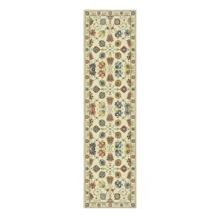 Arts and Crafts Collection Area Rug Ultra Soft Washable Rug, Non Slip Area Rug Indoor, Stain Resistant Rugs for Living Room Bedroom Vintage Home Decor