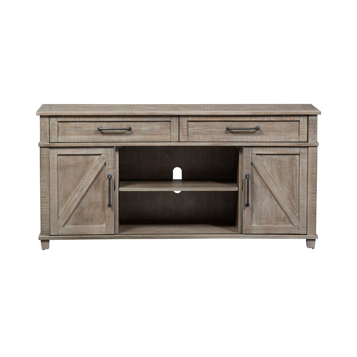 Ruston Collection Buffet Server – Weathered Wood Finish