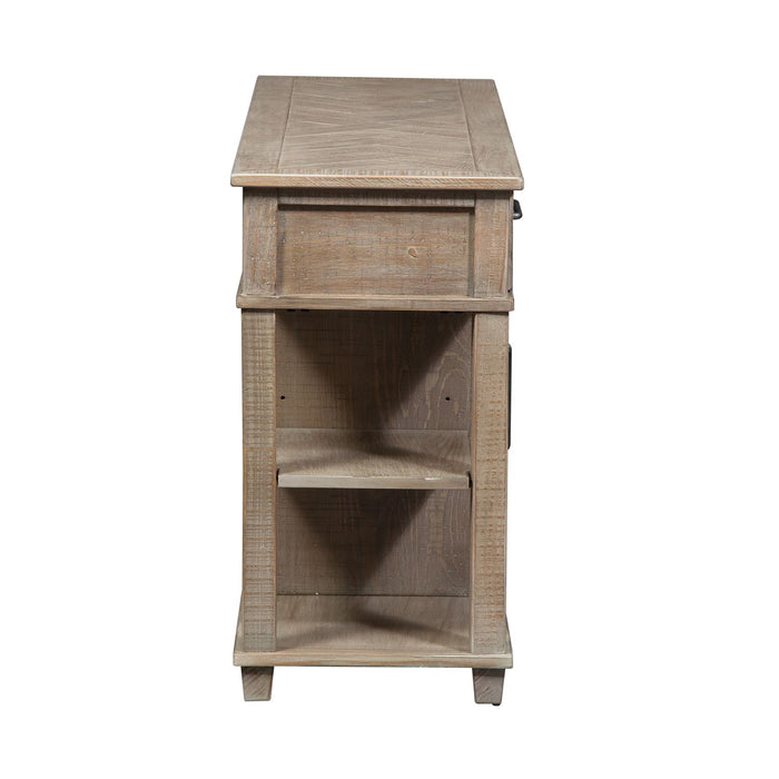 Ruston Collection Buffet Server – Weathered Wood Finish