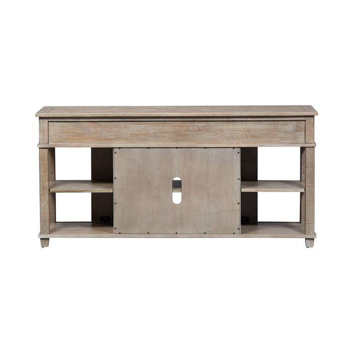 Ruston Collection Buffet Server – Weathered Wood Finish