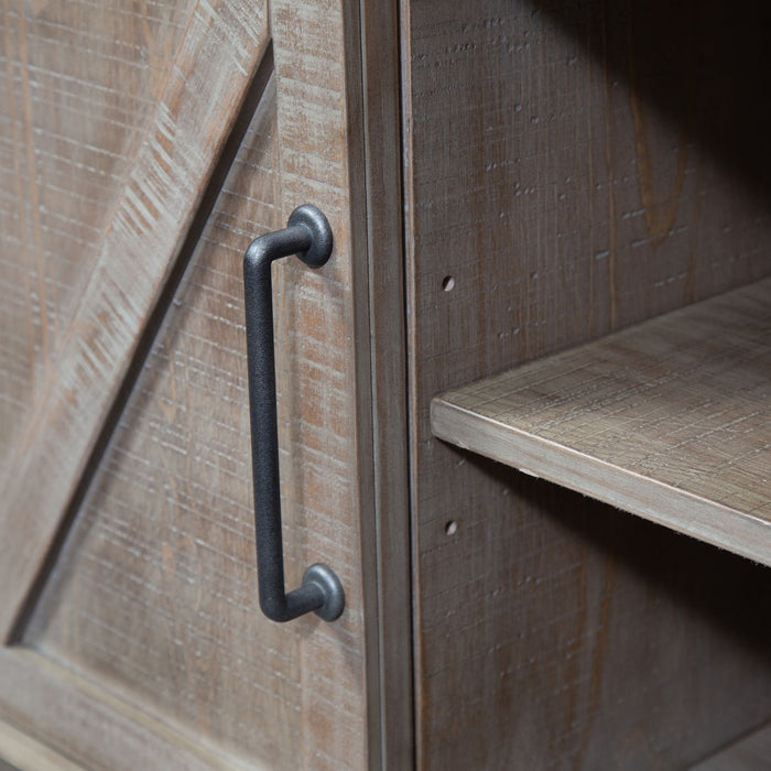 Ruston Collection Buffet Server – Weathered Wood Finish