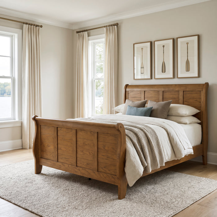 Grandpas Cabin Sleigh Bedroom Set