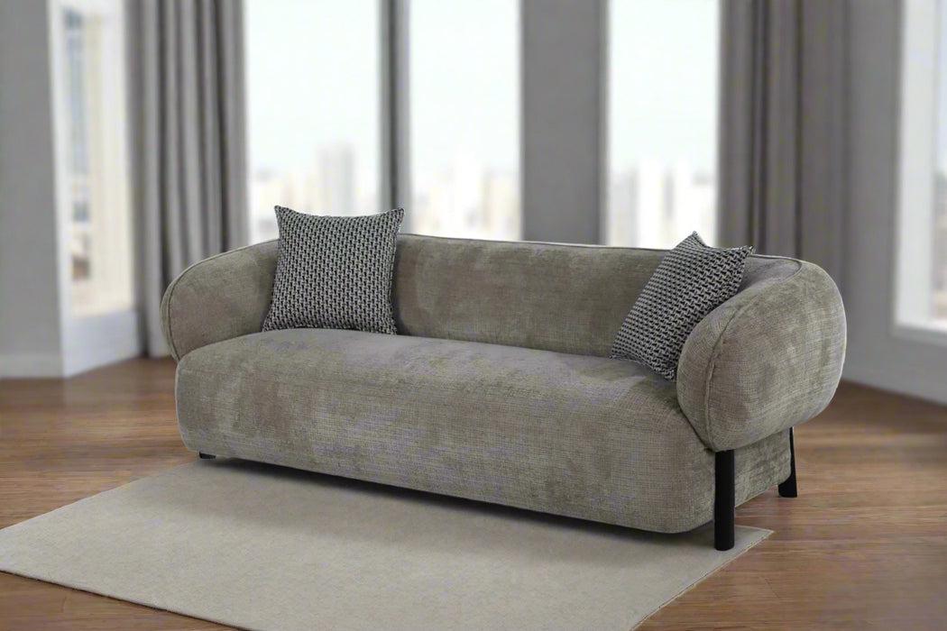 Nova Mid-Century Modern 3-Seater Sofa - 88"