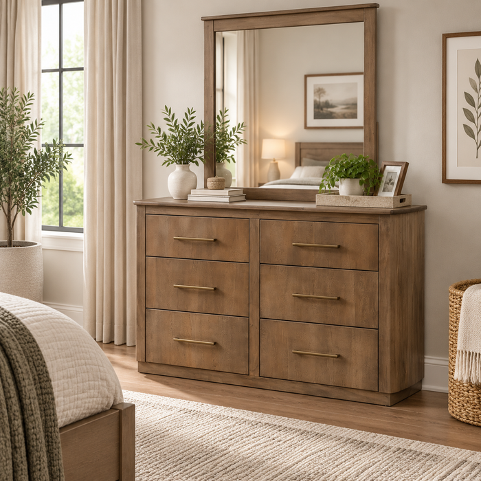 Chronos Six-Drawers Dresser