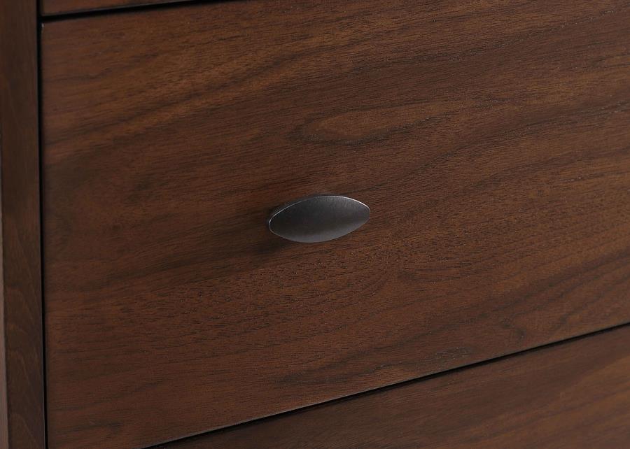 Elowen Bedroom Set – Dark Walnut