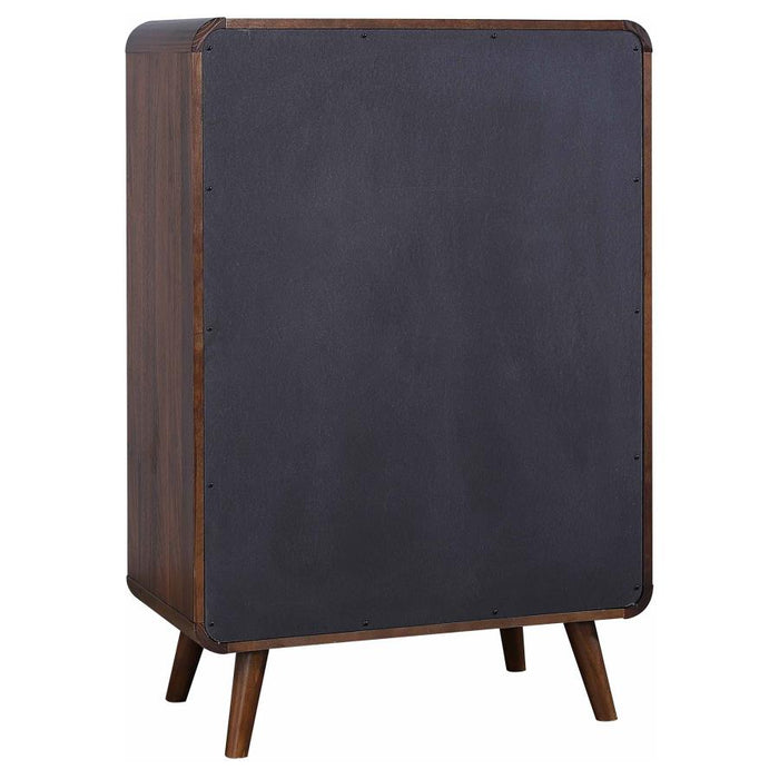 Trevalo Bedroom Chest, Five-Drawer Design