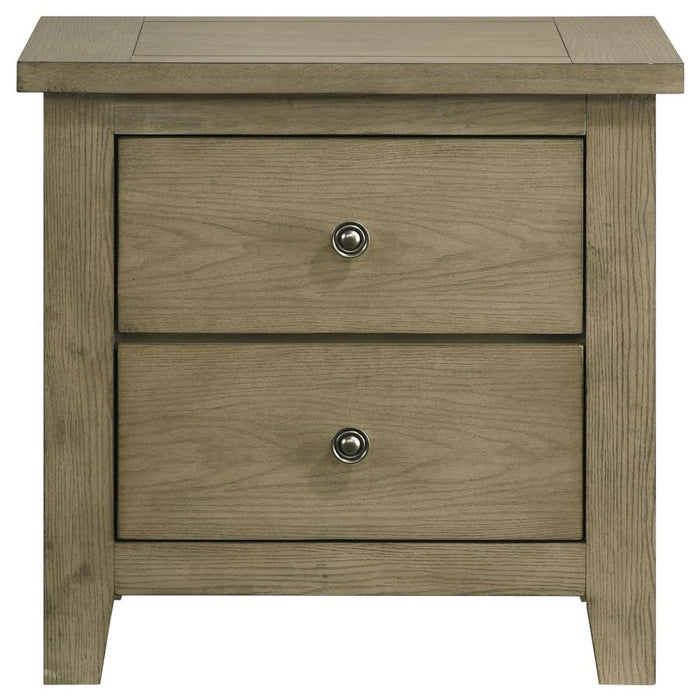 Modern Kivon Vineyard Oak Nightstand