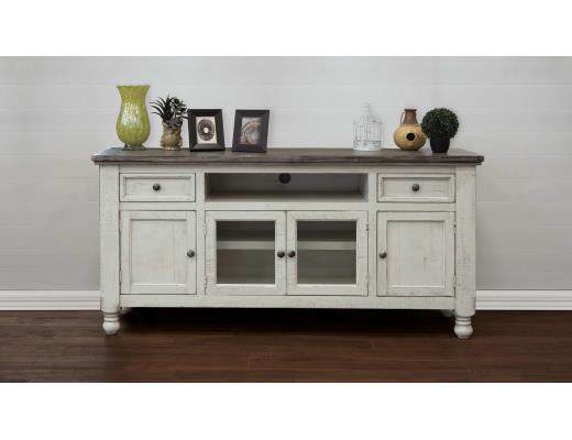 Stone, 2 Drawer 4 Doors 70" TV Stand