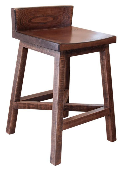 Pueblo, 24" Wooden Stool
