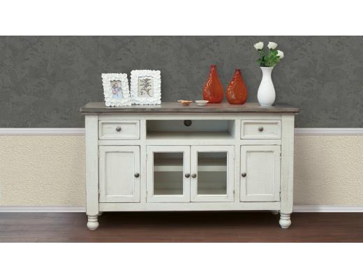 Stone, 2 Drawer 4 Doors 60" TV Stand