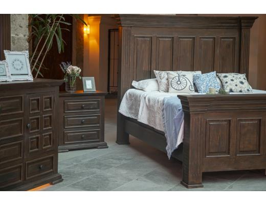 Set of 2 Terra, 3 Drawer Nightstand