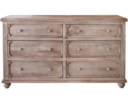 Aruba, 6 Drawer Dresser