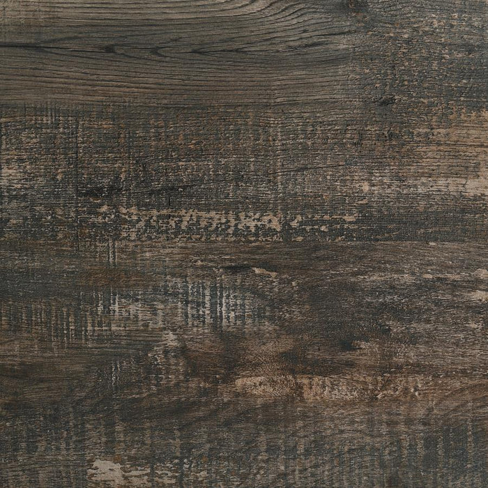 Mid-Century Modern Rustic Nightstand – Weathered Brown & Pine