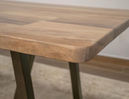 Natural Parota, Rectangular Dining Table