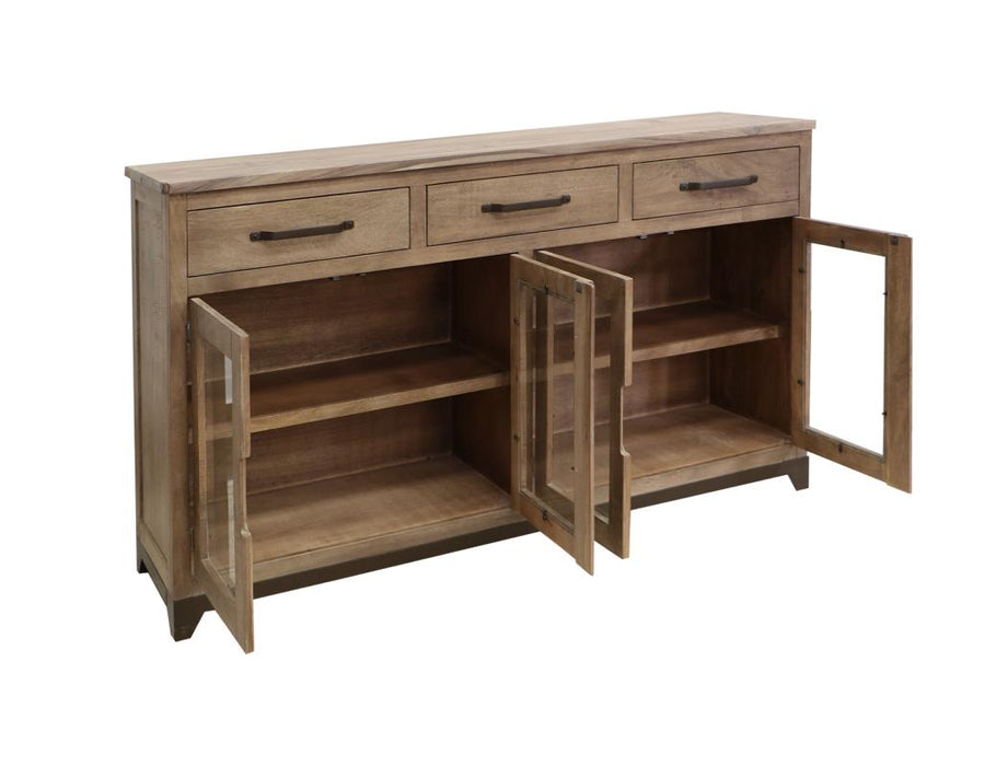 Natural Parota Wood Sideboard, Console - 70"