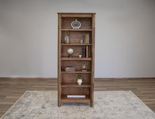 Olimpia, 6 Wooden Shelves Bookcase