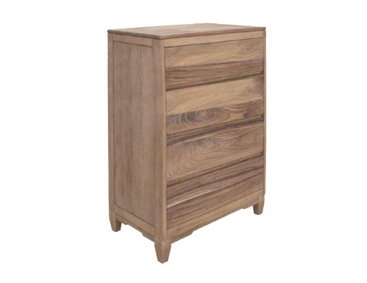 Parota Nova, 4 Drawer Chest