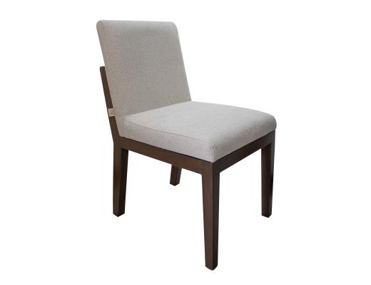 Set of 2 Natural Parota, Wooden Chair
