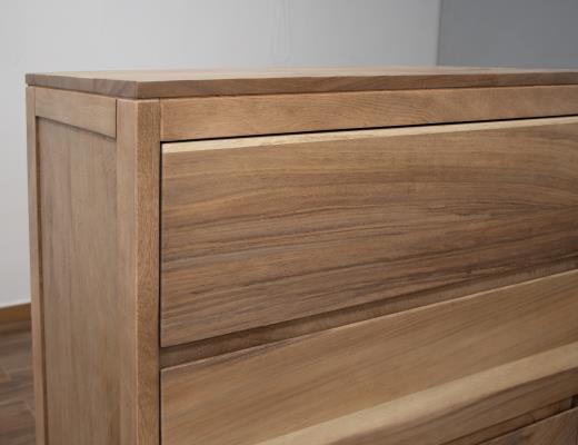 Parota Nova, 4 Drawer Chest