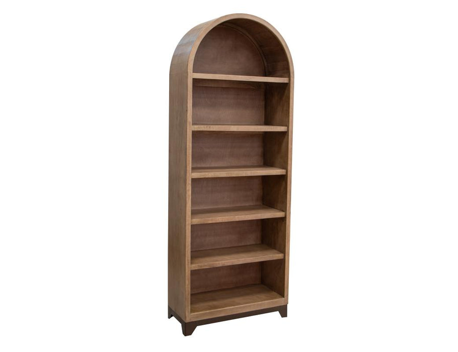 Natural Parota, 6 Shelves Bookcase