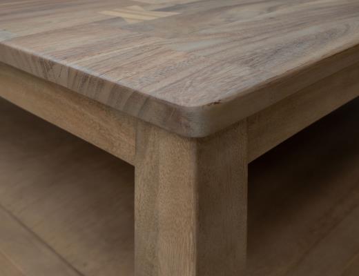 Natural Parota, Deluxe Cocktail Table
