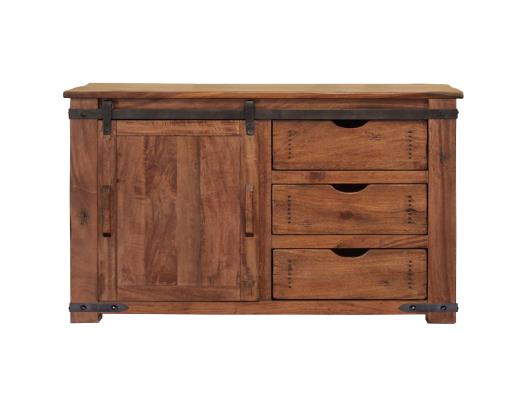 Parota, 3 Drawer 1 Door 50" TV Stand