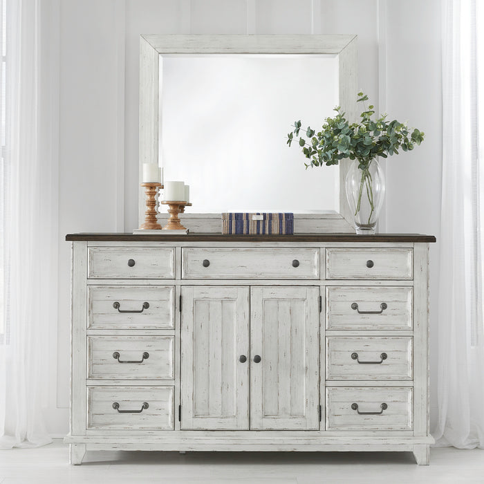 River Place 2 Door 9 Drawer Dresser