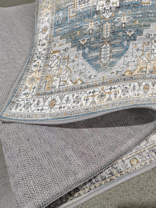 Serapi Collection Area Rug Ultra Soft Washable Rug, Non Slip Area Rug Indoor, Stain Resistant Rugs for Living Room Bedroom Vintage Home Decor