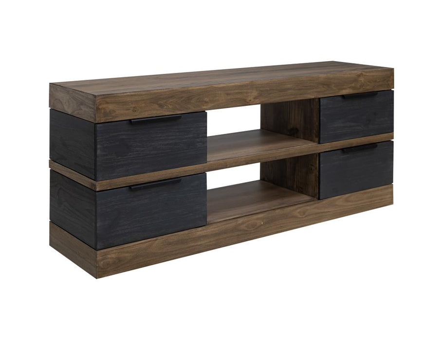 Ophelia Solid Wood 4-Drawer TV Stand - 70"