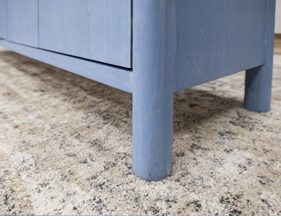 Waverly Vintage Blue Sideboard, Multi purpose Console