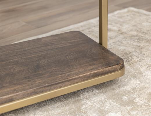 Onix, Metal Base Sofa Table
