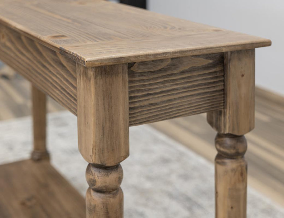 Valencia Solid Wood Classic Turned Legs Sofa Table