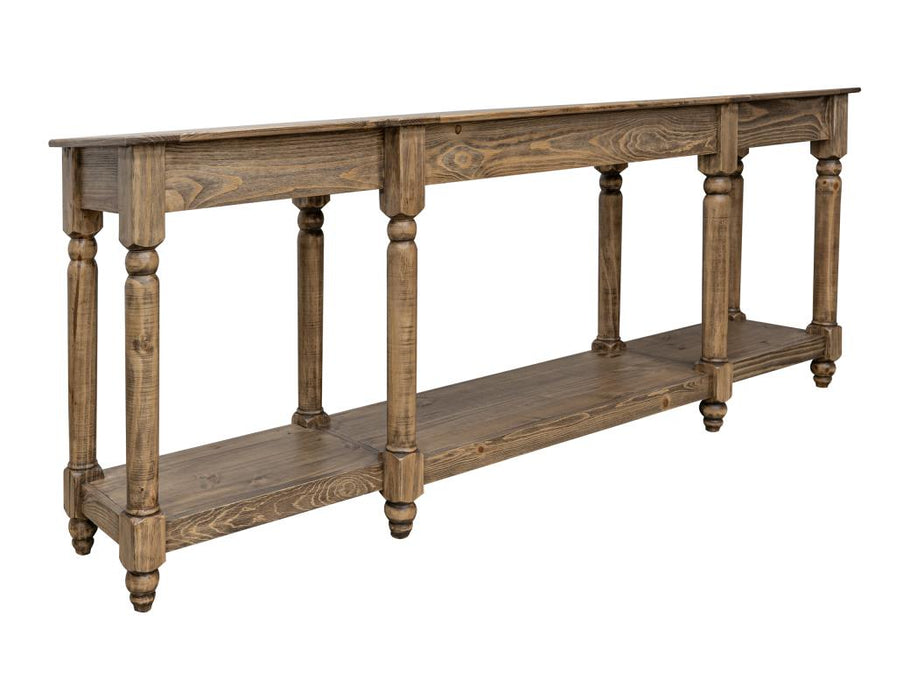 Valencia Solid Wood Classic Turned Legs Sofa Table