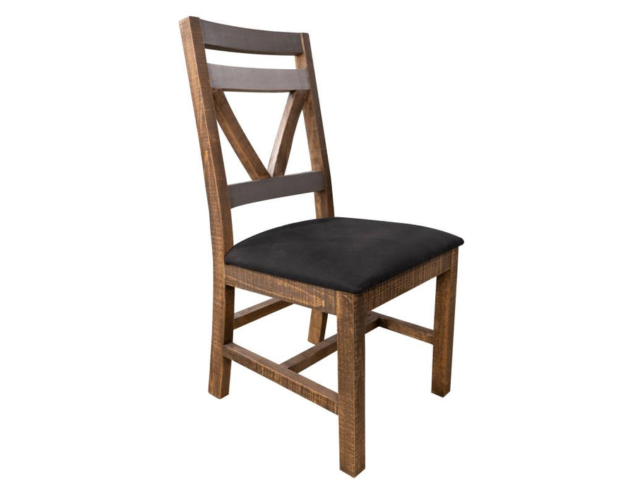 Set of 2 Loft Brown, Wooden Chair