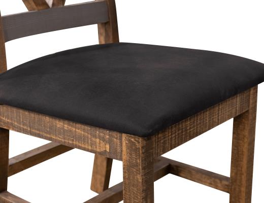 Set of 2 Loft Brown, Wooden Chair