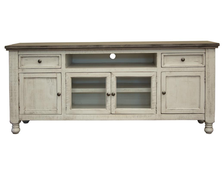 Stone, 2 Drawer 4 Doors 80" TV Stand