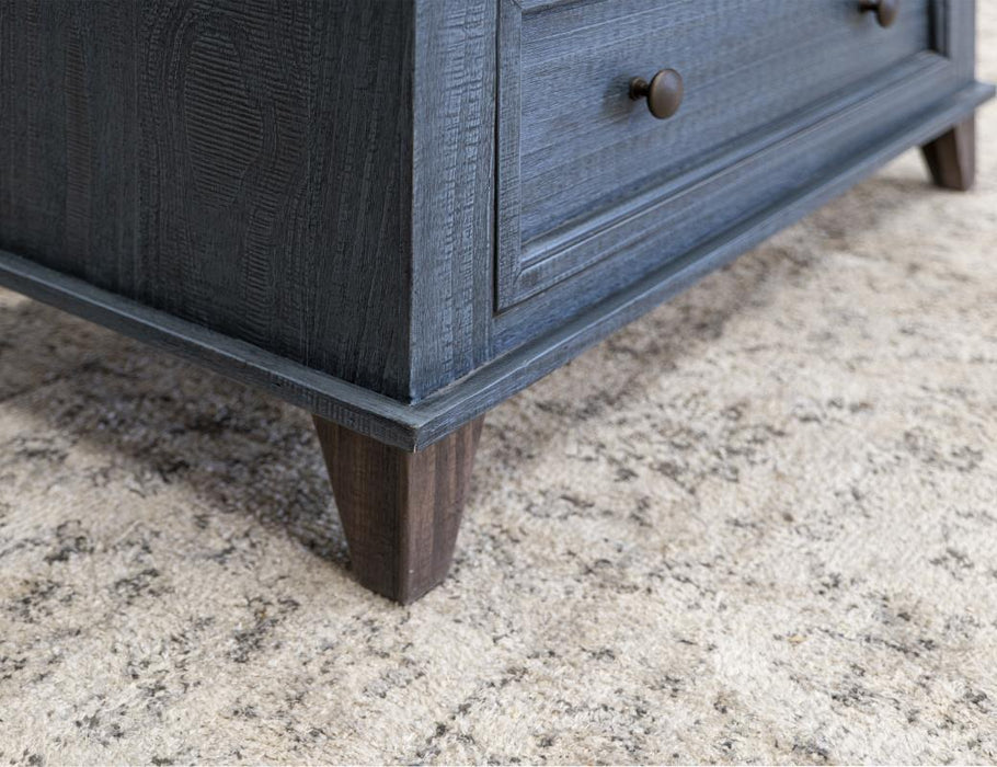 Rustwood Solid Wood Display & Storage Cabinet, Bookcase