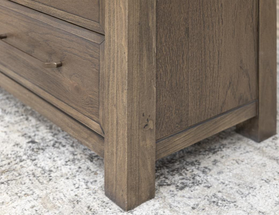 Anubis Mid-Century Style Bookcase - 72"