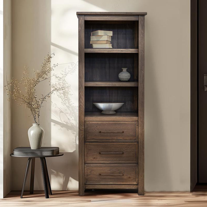 Anubis Mid-Century Style Bookcase - 72"