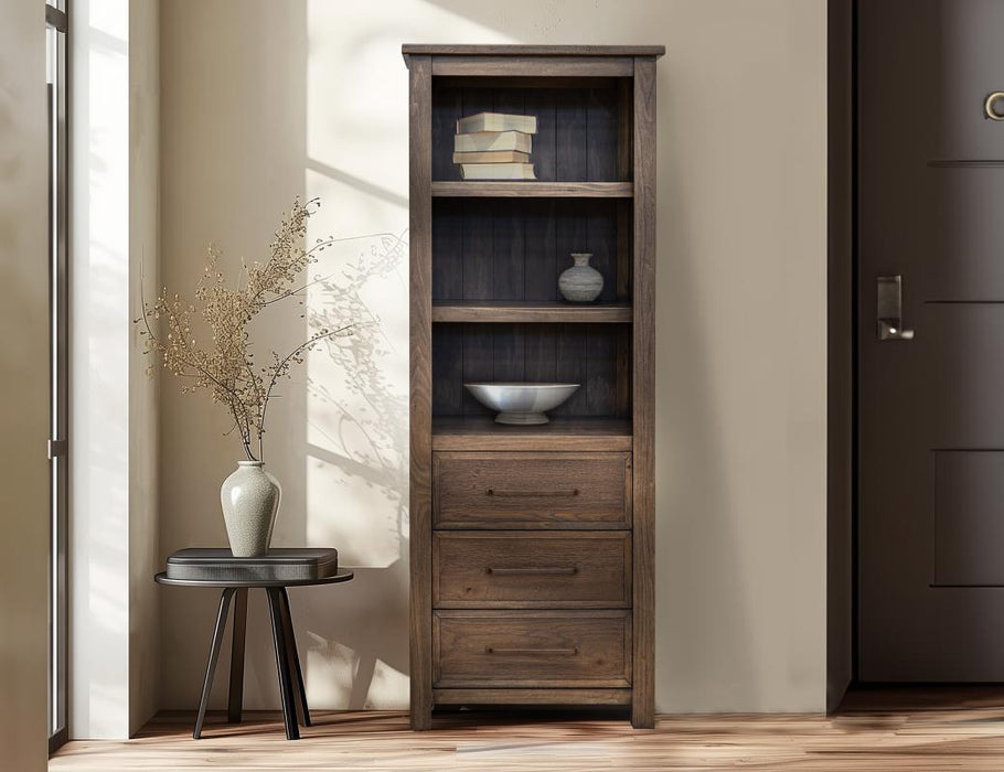 Anubis Mid-Century Style Bookcase - 72"