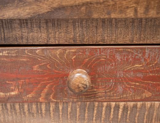 Antique, 4 Drawer Cocktail Table