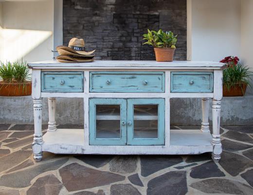 Aruba, 3 Drawer 2 Doors 70" TV Stand